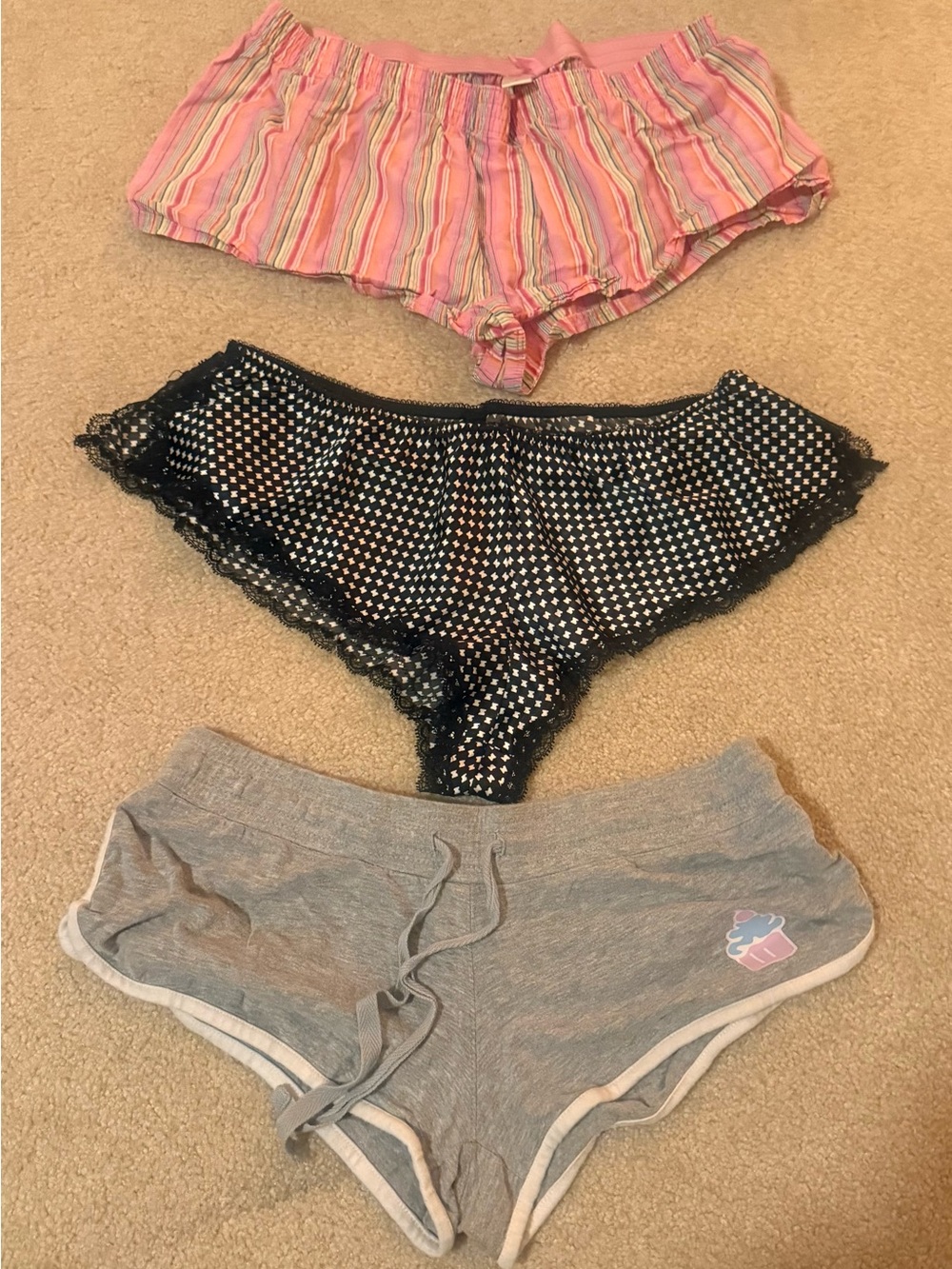 Bundle of women’s pajama bottoms